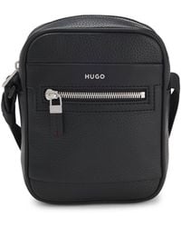 HUGO - Reporter Bag With Hardware Trims - Lyst