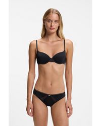 BOSS - Microfibre Briefs With Lace Inserts - Lyst