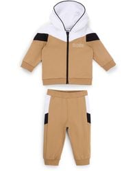 BOSS - Baby Tracksuit In Stretch Cotton With Logo Prints - Lyst
