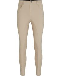 BOSS - Equestrian Knee-Grip Breeches - Lyst