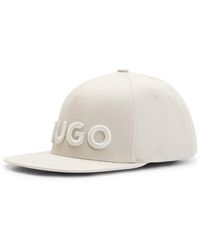 HUGO - Flexfit® Stretch-cotton Cap With 3d Embroidered Logo - Lyst