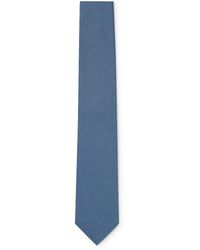 BOSS - Cravate en jacquard de soie à micro motif intégral - Lyst