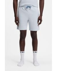 BOSS - Logo-Embroidered Shorts - Lyst