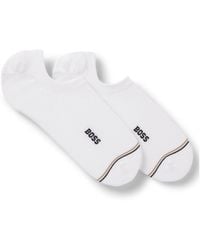 BOSS - Two-Pack Of Invisible Socks - Lyst