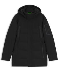 BOSS - Water-Repellent Parka Jacket With Down Filling - Lyst