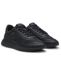BOSS - Mesh Trainers With Ribbed Sole - Lyst