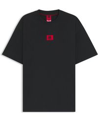 HUGO - X Rb By Slawn T-Shirt Aus Baumwolle Mit Print Auf Der Rückseite - Lyst