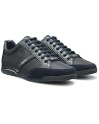 BOSS - Saturn Low Top Trainers - Lyst