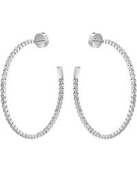 BOSS - Orecchini A Cerchio Con Cristalli - Lyst