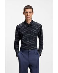 BOSS - Regular-Fit Shirt - Lyst
