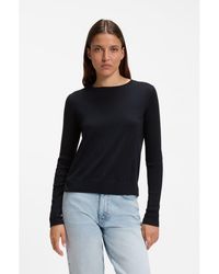 HUGO - Crew-Neck Sweater - Lyst