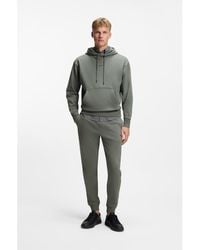 BOSS - Casual Cotton Tracksuit Set With A Minimalist Logo - Lyst