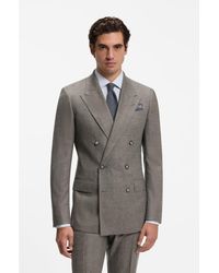BOSS - By Beckham Slim-Fit Suit Jacket - Lyst