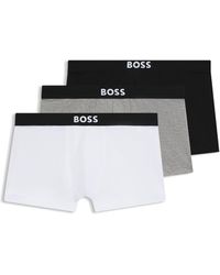 BOSS - Three-Pack Of Trunks - Lyst