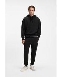 BOSS - Casual Cotton Tracksuit Set With A Minimalist Logo - Lyst