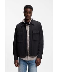 HUGO - Oversized-Fit Shirt - Lyst