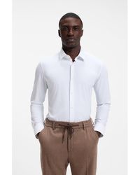 BOSS - Slim-Fit Shirt - Lyst