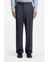 BOSS - Tapered-Fit Trousers - Lyst