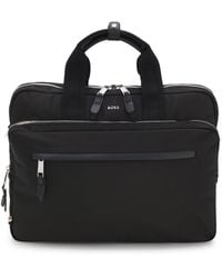 BOSS - Document Case With Detachable Shoulder Strap - Lyst
