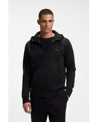 BOSS - Zip-Up Hoodie - Lyst