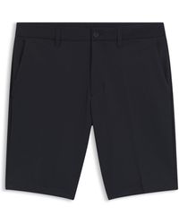 BOSS - Slim-Fit Short Van Waterafstotend Stretchmateriaal - Lyst