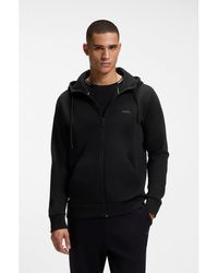 BOSS - Zip-Up Hoodie - Lyst