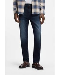 BOSS - Maine Regular-Fit Jeans - Lyst