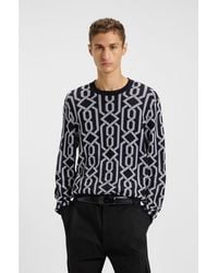 HUGO - Black Men's Sweaters Size M - Lyst