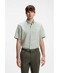 BOSS - Short-Sleeved Shirt - Lyst