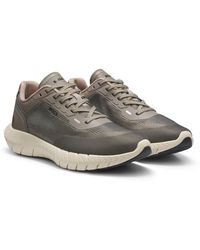 BOSS - Motion Lace-Up Trainers - Lyst