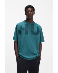 HUGO - Loose-Fit T-Shirt - Lyst