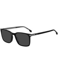 BOSS - Acetate Sunglasses With-Tone Trims - Lyst