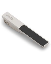 BOSS - Cufflinks And Tie Bar Set With Enamel Inserts - Lyst