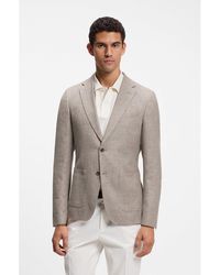 BOSS - Slim-Fit Blazer - Lyst