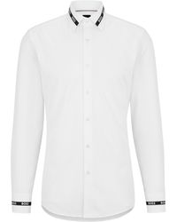 Herren-Hemden von BOSS by HUGO BOSS | Online-Schlussverkauf – Bis zu 59%  Rabatt | Lyst DE
