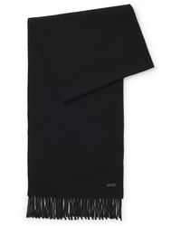 BOSS - Italian-Made Scarf - Lyst