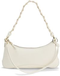 HUGO - Faux-Leather Shoulder Bag With Two Straps - Lyst