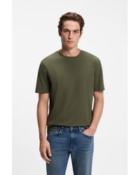 BOSS - Relaxed-Fit T-Shirt With A Layered Logo Print - Lyst