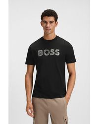 BOSS - Regular-Fit T-Shirt - Lyst