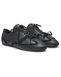 HUGO - Baskets En Cuir Nappa Avec Finitions En Cuir Suédé - Lyst