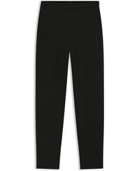 BOSS - Regular-Fit Broek Van Stretchmateriaal Met Toelopende Pijpen - Lyst