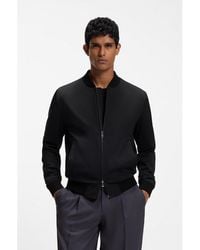 BOSS - Slim-Fit Jacket - Lyst