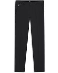 BOSS - Slim-Fit Broek Van Een Katoenmix Met Stretch - Lyst
