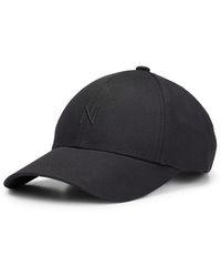 BOSS - Naomi X Cotton-twill Cap With 3d Embroidery - Lyst