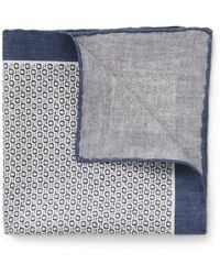 BOSS - Silk Pocket Square With Digital Print - Lyst