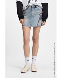 HUGO - X Jujutsu Kaisen Denim Skirt With Nobara Print - Lyst