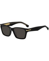 BOSS - Acetate Sunglasses With-Tone Hinges - Lyst