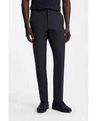 BOSS - Regular-Fit Trousers - Lyst