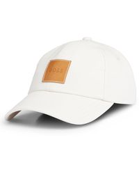 BOSS - Cotton-canvas Cap With Logo Patch - Lyst