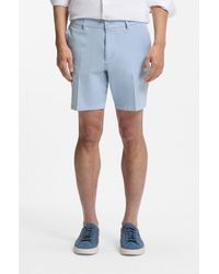 BOSS - Stretch-Cotton Shorts - Lyst